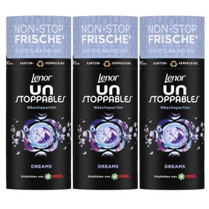 Lenor Unstoppables Wäscheparfüm Duftperlen Dreams 160g (3er Pack)