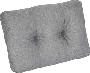 Pillows24 - Vankúš na palety odolný voči vode a UV žiareniu - Bočný vankúš | Vankúš na europalety 120x80 - Nábytok z paliet - Vonkajší/vnútorný, tmavosivý