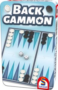 Schmidt Backgammon Kovová plechovka