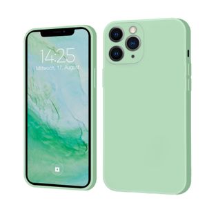 Hülle für iPhone 11 Pro Max Case Cover Bumper Silikon Softgrip Schutzhülle Farbe: Türkis