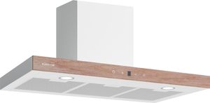 Klarstein ZenFusion T digestor - 90 cm nástenný, boost 885 m³/h, energetická účinnosť A++, LED 4000 K, dotykové ovládanie, tichý chod 47 dB, odsávanie a recirkulácia, biely