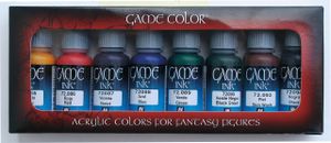 Game Color Set Vallejo Game Inks 8x 17ml 72296