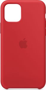 Apple Silikonové pouzdro pro iPhone 11 Pro Red Red Case Ochranný kryt mobilního telefonu Etui