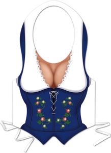 i zástera Bavorský dirndl pre ženy farebný