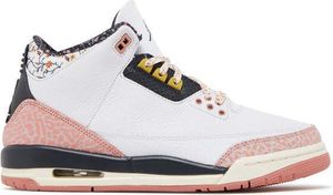 Nike Girls Air Jordan 3 Retro (GS) Sneaker, Rozmiar: 4Y