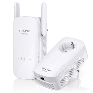 TP-Link TL-WPA8630 Powerline Adapter Starter Set (1200 Mbit/s, Powerline, 2 Adapter, Steckdose, AC-Standard)