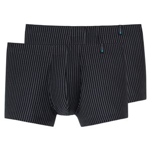 Schiesser 2er Pack Long Life Soft Retro Short / Pant Optimales Feuchtigkeitsmanagement dank ausgeglichenem Micromodal-Anteil, ReaLasting Baumwolle" Verarbeitung", Reduzierte Pilling-Bildung und glatte gleichmäßige Oberfläche