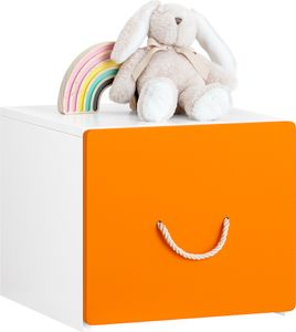 SoBuy KMB74-W Detská izba úložný box na hračky s vekom Detský box na hračky