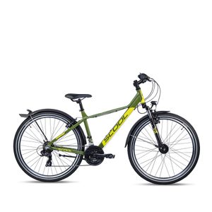 S'COOL troX EVO 26-21S Shimano RH38 - Green/Lime | Kinderfahrrad | Jugendfahrrad | 26 Zoll | Mountainbike