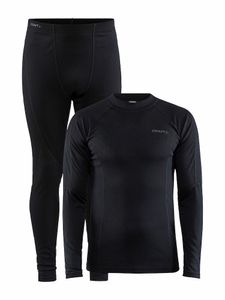 Craft Core Warm Baselayer Set M 999000 Black L