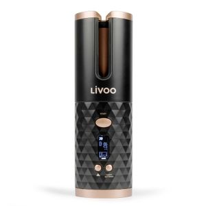 LIVOO Lockenwickler elektrisch Lithium-Akku Locken machen DOS179