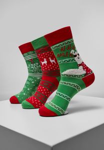 Vianocné ponožky Lama 3-Pack viacfarebné 35-38