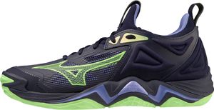 Buty do piłki ręcznej Mizuno Wave Momentum 3, niebieskie, 47, męskie