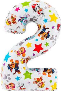 Riesenzahl Folienballon 26"/66cm | Paw Patrol #2