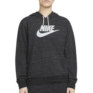 Nike Gym Vintage Kapuzenpullover Damen , Farbe:Schwarz, Größe:M