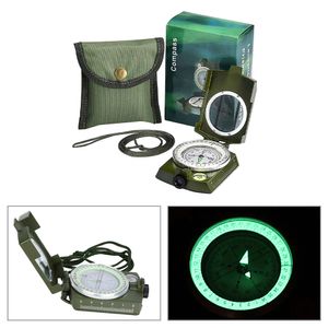 Kompass mit Etui Neu Armee Marschkompass Oliv MetallgehÄuse Wandern