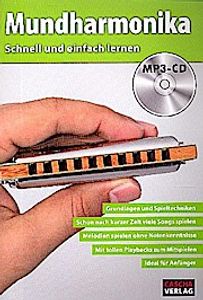 CASCHA Mundharmonika - Schnell und einfach lernen + MP3-CD