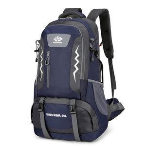 Turistický batoh, 60 l, voděodolný kempingový batoh pro muže a ženy, outdoorové sporty, cestování, horolezectví