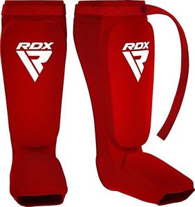 RDX Schienbeinschoner Kickboxen, Schienbeinschützer Thaiboxen Kampfsport Muay Thai MMA Spannschützer, Schienbeinschutz Polster Shin Guard Sparring, Herren Damen Fußschutz Kick Boxing Ausrüstung