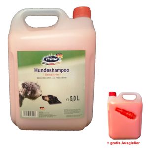 PRIMA Hundeshampoo sensitiv 1 x 5 L Kanister = 5 L + gratis Ausgießer