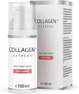 Collagen Plus Creme - 100ml | Reichhaltige Pflege – Mit dem Plus an Collagen und Q10 – Ohne schädliche Zusätze - 1x