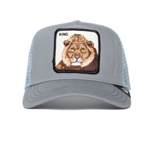 GOORIN BROS. Uni Trucker Cap - Kappe, Front Patch, One Size The King Lion gray GOORIN BROS. Uni Trucker Cap - Kappe, Front Patch, One Size The King Lion gray