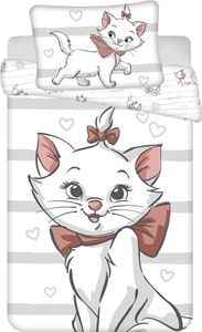 JERRY FABRICS Krippenbettwäsche Kitty Marie Bow baby Baumwolle, 100/135, 40/60 cm