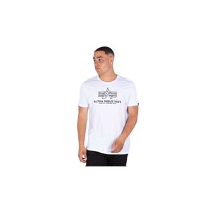 Alpha Industries Basic Embroidery T-Shirt (White,M)
