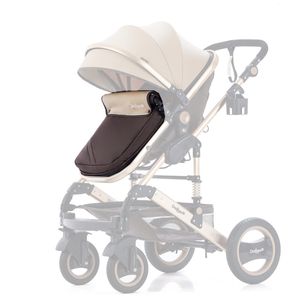 Daliya® Babywannen-Decke für Bambimo Kinderwagen (Braun)