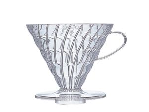 Hario V60 03 Dripper Akryl transparent für 1-6 Tassen, VD-03T