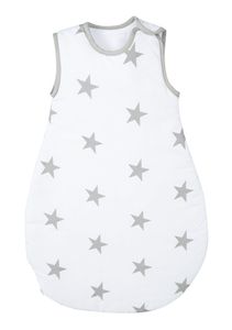 roba Schlafsack, 90cm, ganzjahres Babyschlafsack, atmungsaktive Baumwolle, Kollektion 'Little Stars'