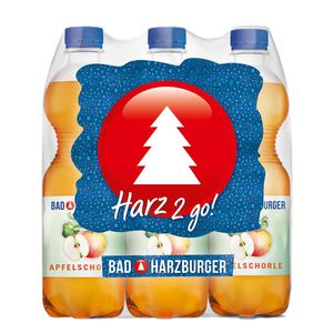 Bad Harzburger Apfelschorle PET (6 x 0,5L)
