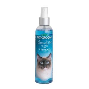 BioGroom Klean Kitty - Katzenshampoo ohne Ausspülen - Wasserfrei - Reinigt und Pflegt - Milde, pH-balancierte Formel - Frei von Parabenen - 236 ml