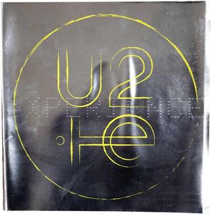 U2 - Logo - Program turné "2015 Tour" RO11010 (jedna velikost) (černá)