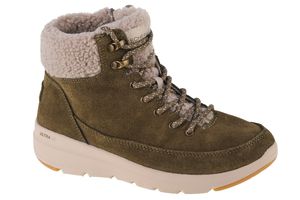 Skechers sznurowane buty WOODLANDS damskie zamszowe zielone Rozmiar: 38