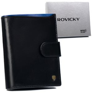 Skórzany Portfel Męski Na Karty Z Systemem Rfid Protect Lumarko!