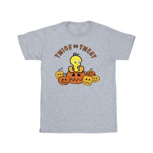 Looney Tunes - "Twick Or Tweat" T-Shirt für Herren BI36662 (XXL) (Grau)
