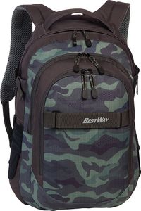 BESTWAY® Schule Schulrucksack Evolution Air camouflage Schulrucksäcke RT_Schulrucksäcke