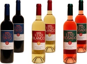 Spanische Weine Set "Los Más Vinos"  6 x 75cl