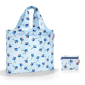 reisenthel mini maxi beachbag Tasche Strandtasche leaves blue blau AA4064