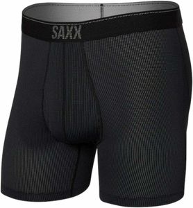 SAXX Quest Boxer Brief Black II S Fitness Unterwäsche