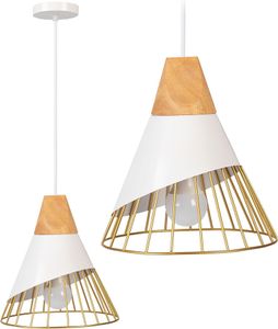 tooLight Pendellampe App226-1Cp Skandinavisch Metall 1-Lichtquelle E27 25X25X28-118Cm Einstellbar
