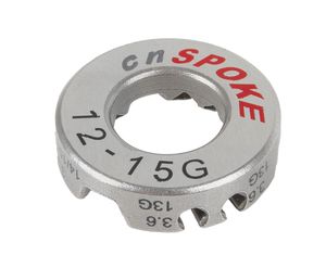 cnSPOKE Speichenschlüssel 3,2 / 3,4 / 3,6 / 3,9 mm Stahl