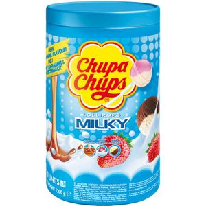 Chupa Chups Milch Lutscher Milky Lolly 100 Stück