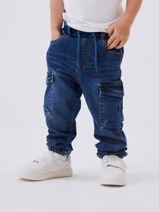 Bequeme Baggy Jeans Cargo Hose Stretch Denim Jogger Pants NMMBEN |