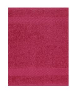 Betz Gästetuch Gästehandtuch PALERMO 100% Baumwolle 30x50 cm in verschiedenen Farben Farbe - cranberry