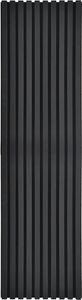 HOME DELUXE Wandpaneel Akustikpaneel SONIC Black Oak - 240 x 40 cm, 0,96m²- | Akustik Wand Paneele , Lamellenwand, Akustik Paneele