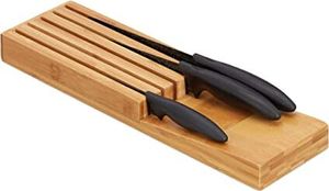 Bambusový organizér na nože RD8871, 39 cm