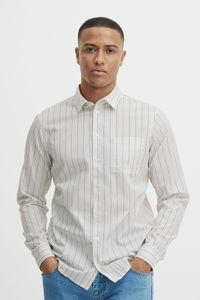 CASUAL FRIDAY CFAnton LS BU striped shirt Herren Freizeithemd Hemd Club-Kragen Regular Fit Hochwertige Baumwoll-Qualität