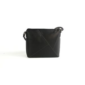 Eastern Counties Leather - Dámská kabelka "Winnie", kůže EL397 (jedna velikost) (černá)